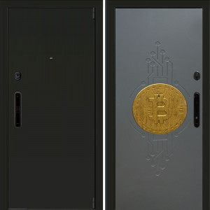 Электронная входная дверь Двекрон Стайл Bitcoin (Биткоин) Aqara D100 (Акара)